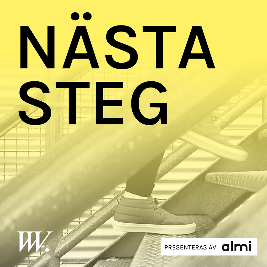 Logotyp för Nästa steg