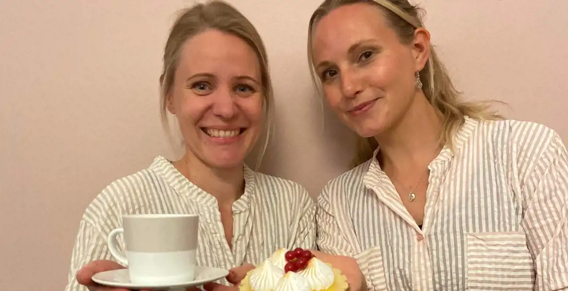 Ida Bergfors och Angelika Genberg.